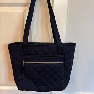 Vera Bradley Performance Twill Tote in Navy